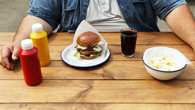 Hangry Joe's Classic Hot Chicken Sandwich on brioche bun