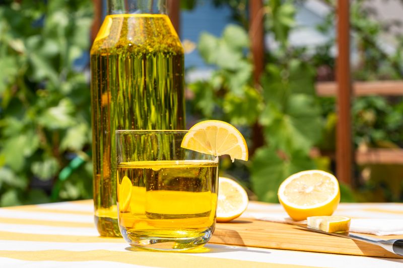 Fresh-squeezed lemonade at Hangry Joe's