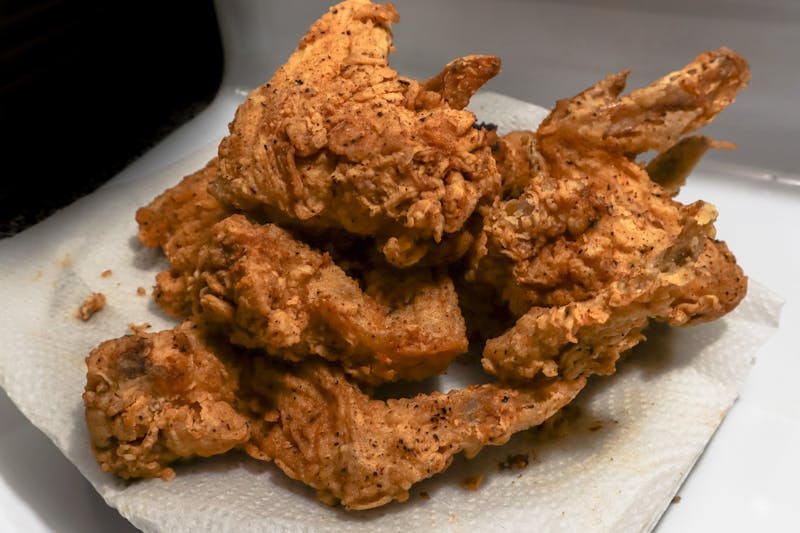 5-piece hot chicken tenders platter Hangry Joe's